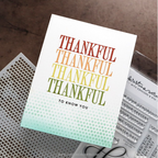 Concord & 9th Kristina Werner Halftone Texture Stencil kw1336 thankful