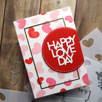 Concord & 9th Kristina Werner Happy Love Day Die Set kw1066 heart
