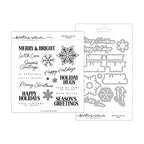 Concord & 9th Kristina Werner Holiday Hellos Stamps and Dies Bundle