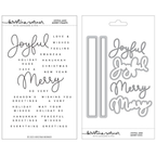 Concord & 9th Kristina Werner Joyful and Merry Stamp and Die Bundle