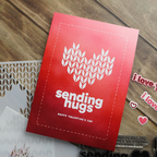 Concord & 9th Kristina Werner Knit With Love Stencil Set kw1073 hugs