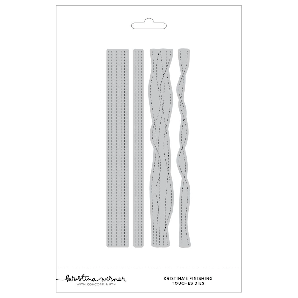 Concord & 9th Kristina Werner Kristina's Finishing Touches Die Set kw1131