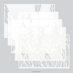 Concord & 9th Kristina Werner Leaf Flow Stencil Set kw1337