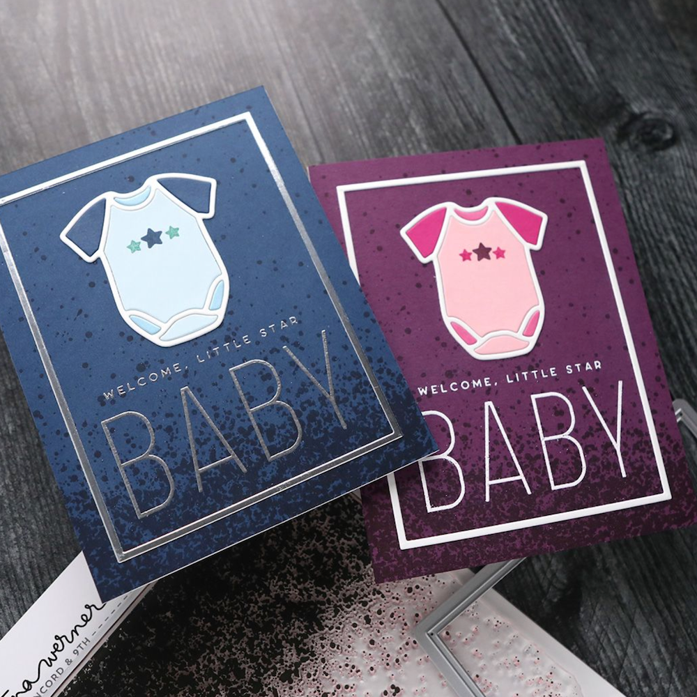 Concord & 9th Kristina Werner Little Star Clear Stamp Set kw1145 baby