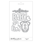 Concord & 9th Kristina Werner Little Star Stamp Die and Stencil Bundle wafer