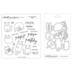Concord & 9th Kristina Werner Live in the Meow Stamp and Die Bundle