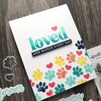 Concord & 9th Kristina Werner Loved and Missed Die Set kw1041 paw