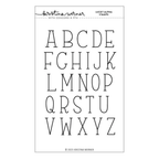 Concord & 9th Kristina Werner Lucky Alpha Clear Stamp Set kw1215