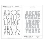 Concord & 9th Kristina Werner Lucky Alpha Stamp and Die Bundle