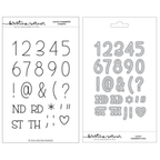 Concord & 9th Kristina Werner Lucky Numbers Stamp and Die Bundle