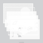 Concord & 9th Kristina Werner OCC Brighter Days Stamps Dies and Stencils Bundle umbrella