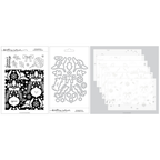 Concord & 9th Kristina Werner Ornamental Christmas Stamps Dies and Stencil Bundle