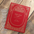 Concord & 9th Kristina Werner Our Love Story Clear Stamp Set kw1071 cover