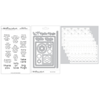 Concord & 9th Kristina Werner Petal Pop Stamps Dies and Stencils Bundle