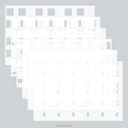 Concord & 9th Kristina Werner Plaid Perfection Stencil Set kw1242