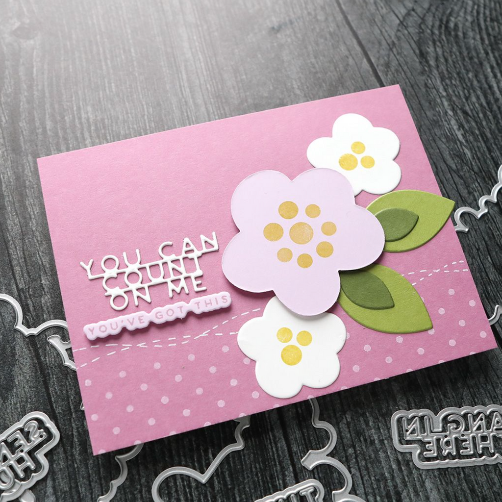 Concord & 9th Kristina Werner Simple Flowers Die Set kw1082 count