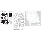 Concord & 9th Kristina Werner Simple Flowers Stamp Die Stencil Bundle
