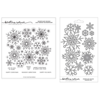 Concord & 9th Kristina Werner Snowflake Season Stamp and Die Bundle