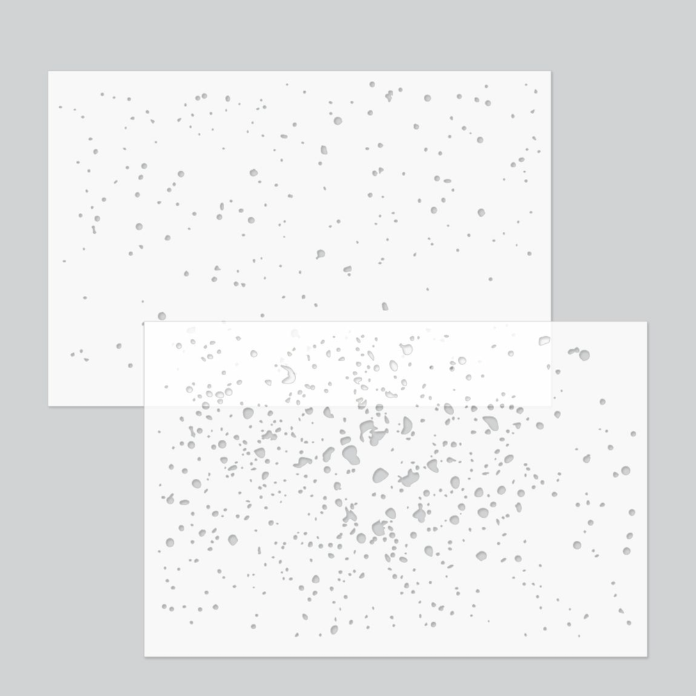 Concord & 9th Kristina Werner Splatter Texture Stamp Stencil and Background Bundle speck