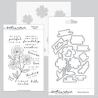 Concord & 9th Kristina Werner Spring Stem Stamps Dies and Stencils Bundle