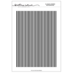 Concord & 9th Kristina Werner XL Basic Stripes Background Stamp kw1354