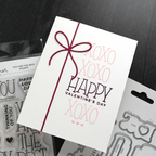 Concord & 9th Kristina Werner You Are The Best Clear Stamp Set kw1247 xo