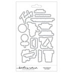 Concord & 9th Kristina Werner You Make Me Tile Die Set kw1301