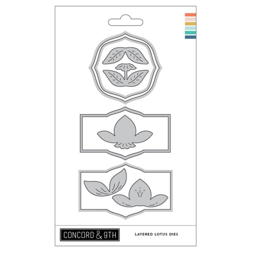 Concord & 9th Layered Lotus Die Set 13002