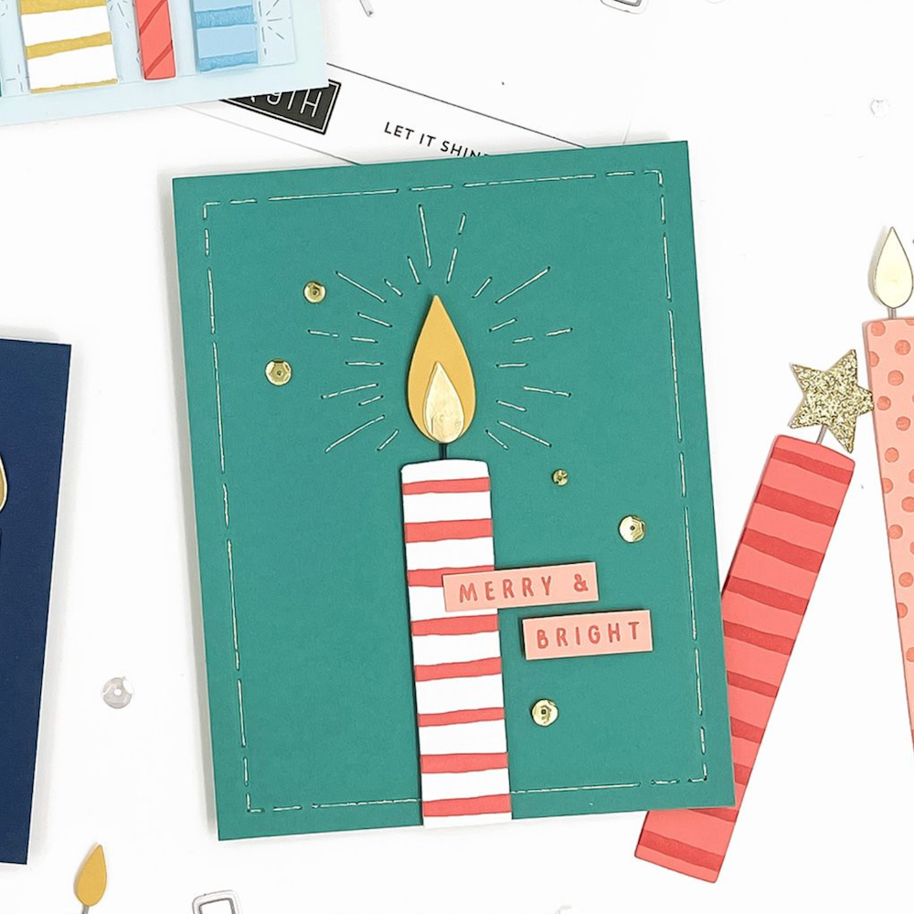Concord & 9th Let It Shine Clear Stamp Set 12667 bright