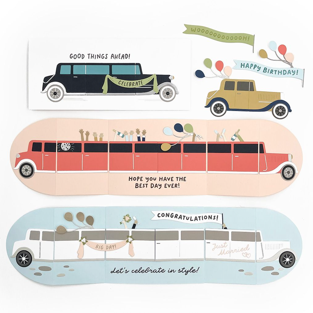 Concord & 9th Limo Party Clear Stamp Set 12691 product 