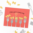 Concord & 9th Lotsa Pasta Turnabout™ Stamp Set 12823 fork