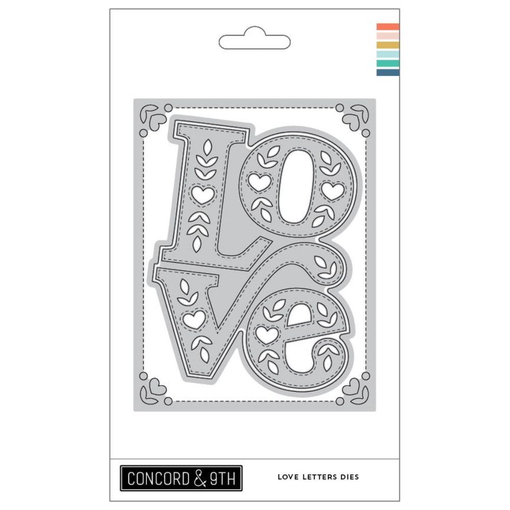 Concord & 9th Love Letters Die Set 12364