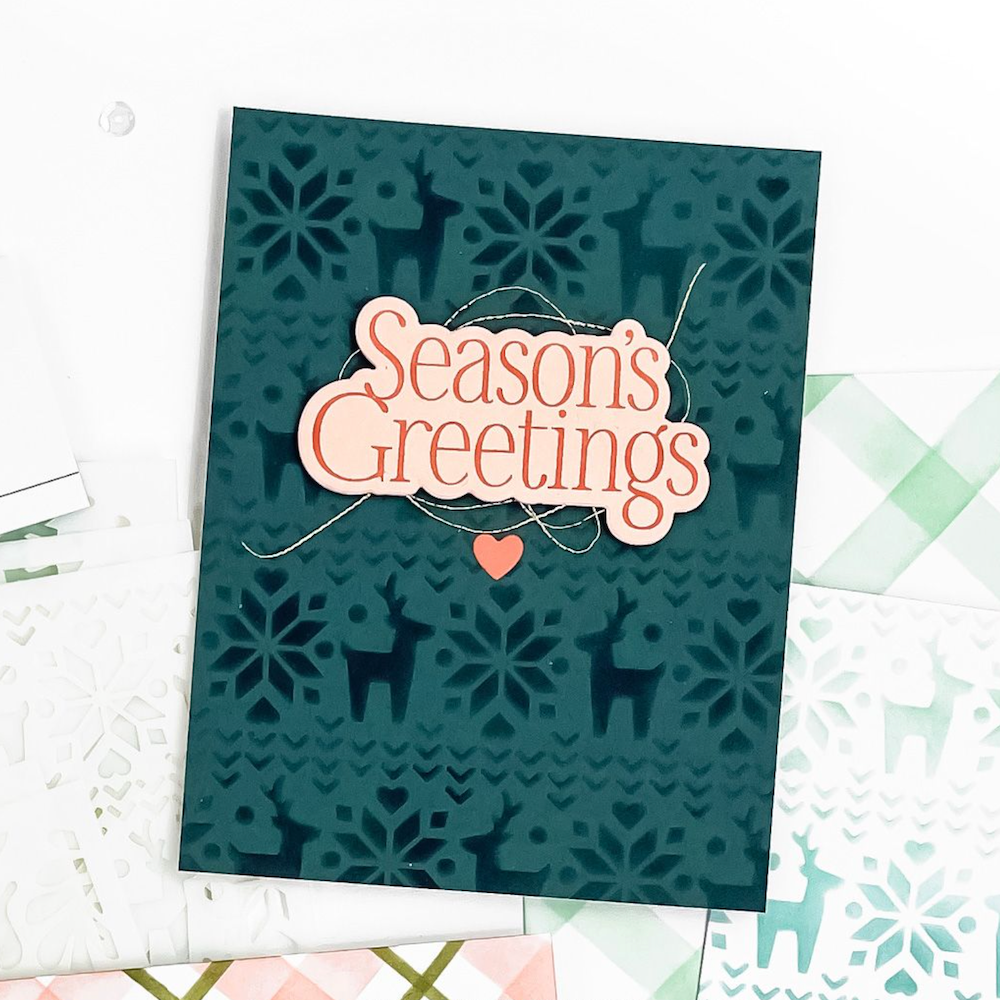 Concord & 9th Merry Mix Stencil Set 12594 seasons