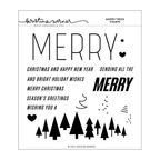 Concord & 9th Merry Trees Clear Stamp Set kw1007