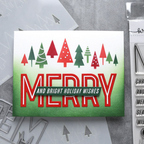 Concord & 9th Merry Trees Clear Stamp Set kw1007 bright