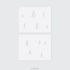 Concord & 9th Merry Trees Stencil Pack kw1009