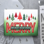 Concord & 9th Merry Trees Stencil Pack kw1009 bright