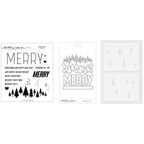 Concord & 9th Merry Trees Stencil and Die Bundle