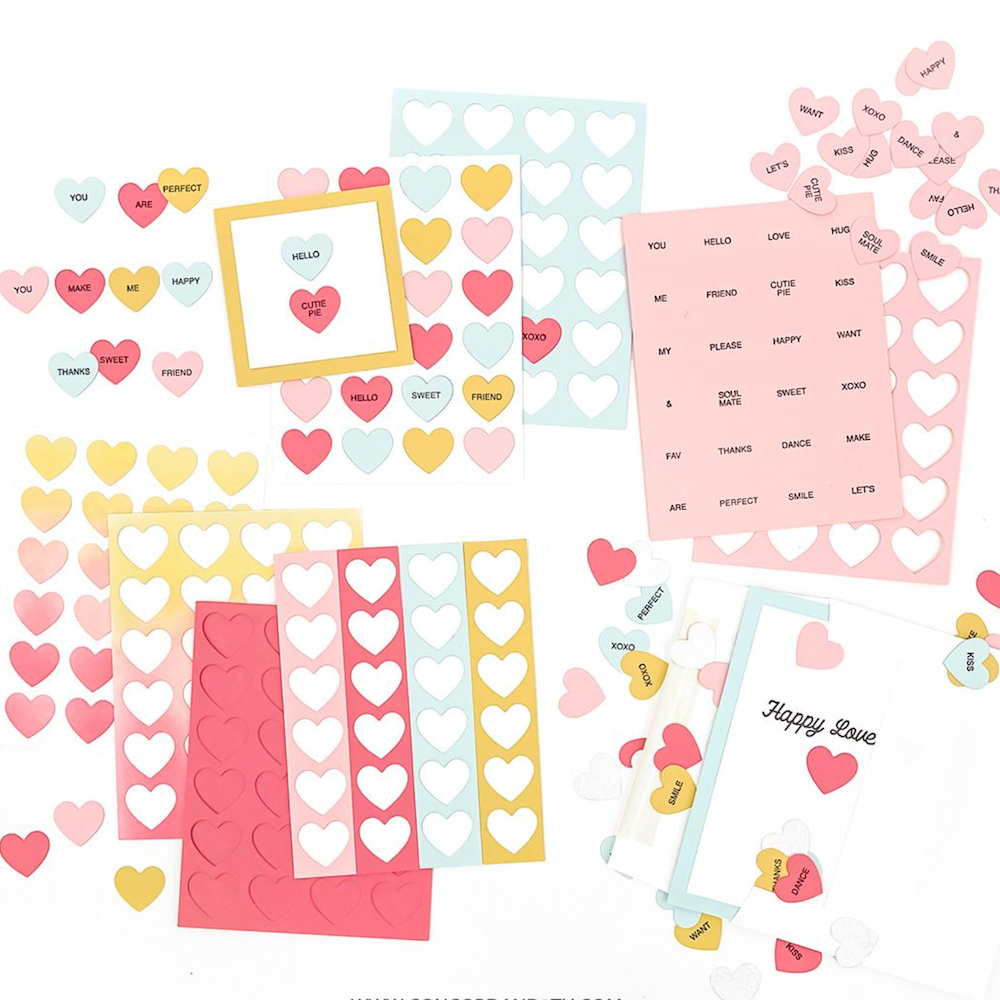 Concord & 9th Mix & Match Hearts Inlay Die 12368 product