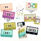 Concord & 9th Mix Tape Rewind Stamp and Die Bundle product