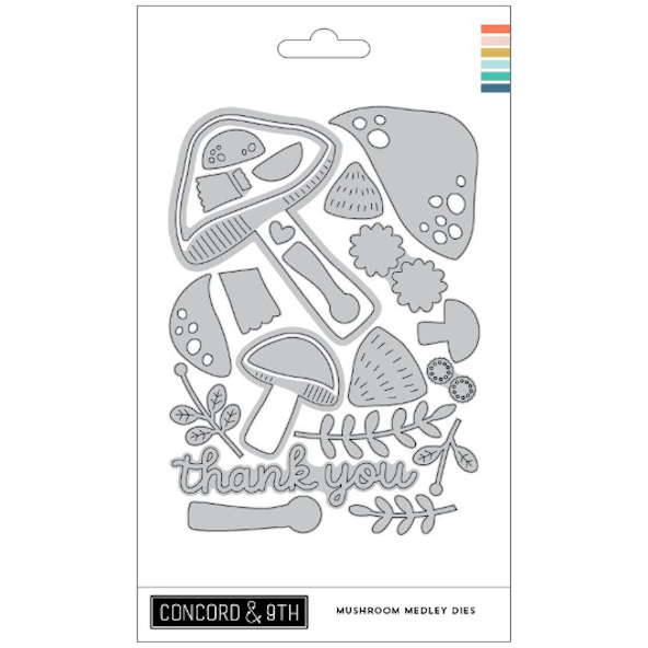 Concord & 9th Mushroom Medley Die Set 12177