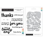 Concord & 9th Mushroom Medley Stamp and Die Bundle