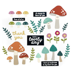 Concord & 9th Mushroom Medley Stamp and Die Bundle