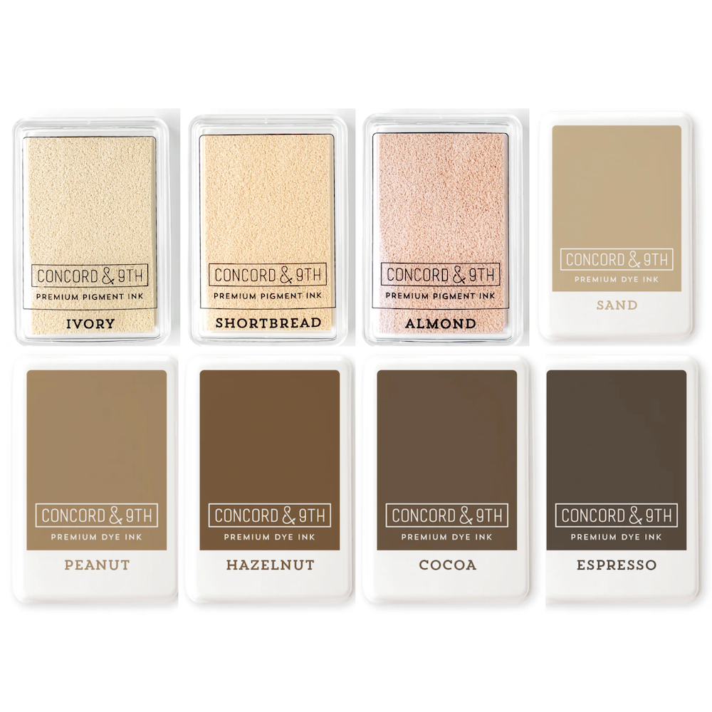 Concord & 9th Neutrals Collection Ink Pad Bundle