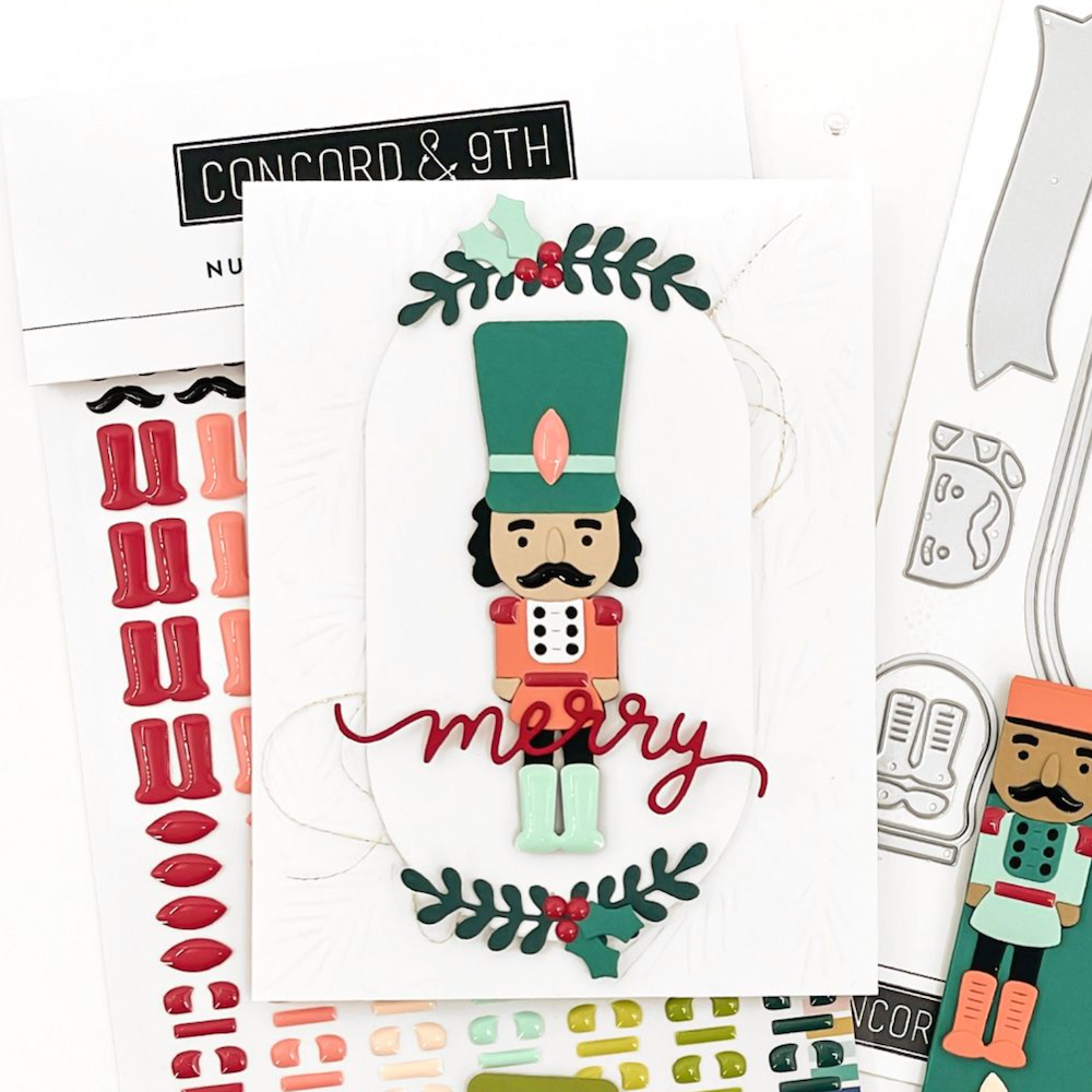 Concord & 9th Nutcracker Die Set 12224 merry