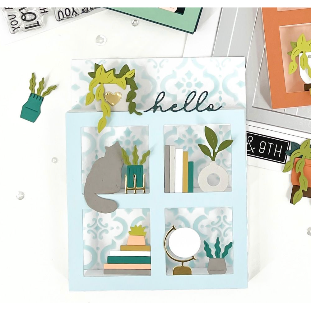 Concord & 9th On Display Clear Stamp Set 12309 hello