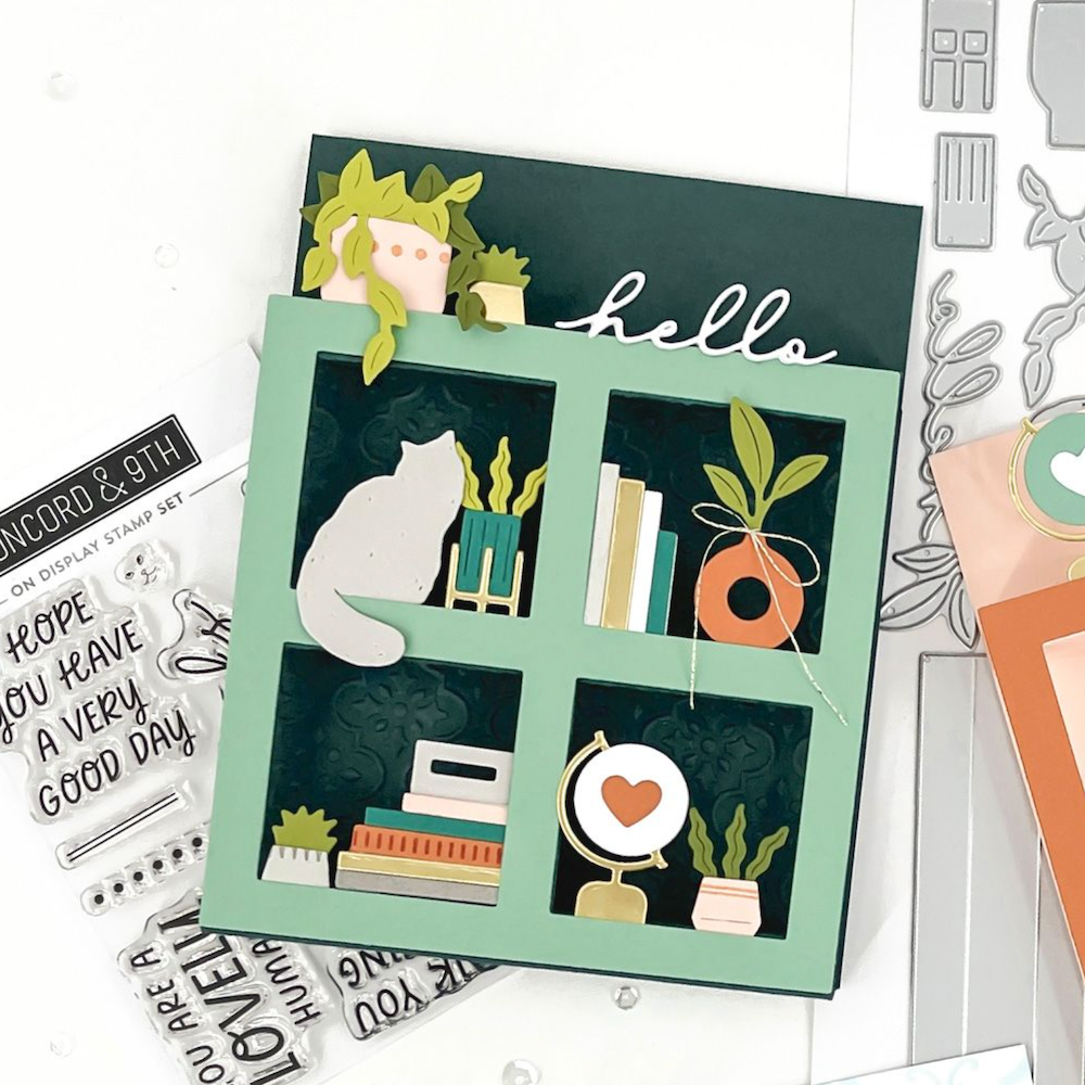 Concord & 9th On Display Stamp and Die Bundle cat