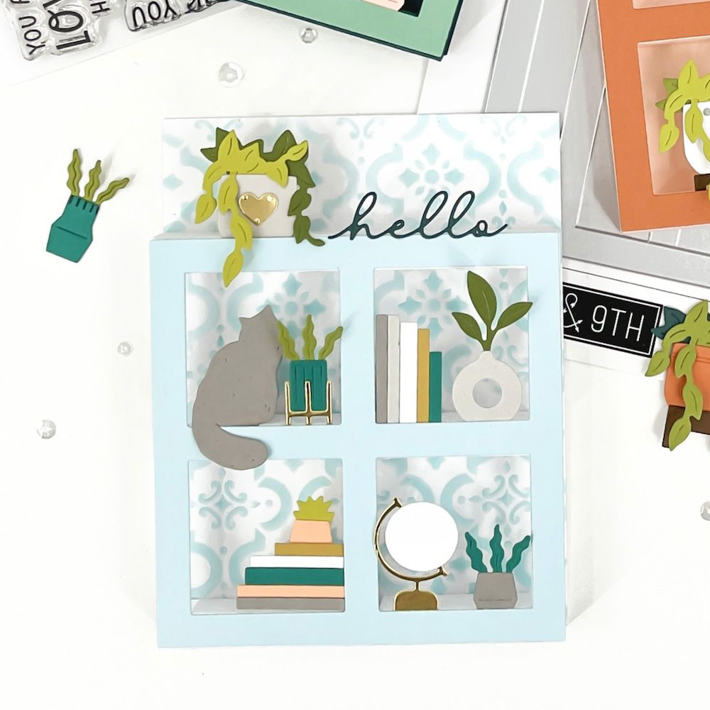 Concord & 9th On Display Stamp and Die Bundle hello