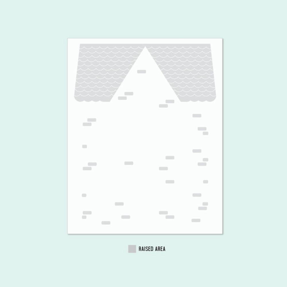 Concord & 9th Our House Embossing Folder 12329