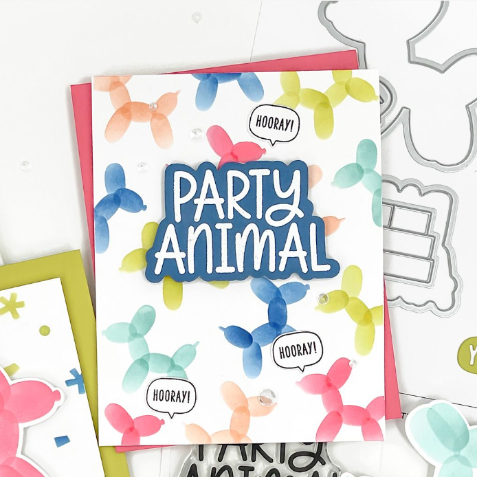 Concord & 9th Party Animal Die Set 12180